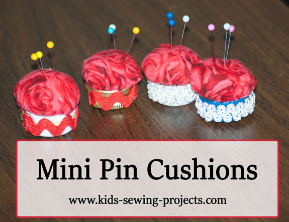 Pin cushion, a simple sewing project and essential for your sewing
