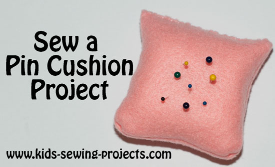 Easy Pin Cushion, Beginner Project